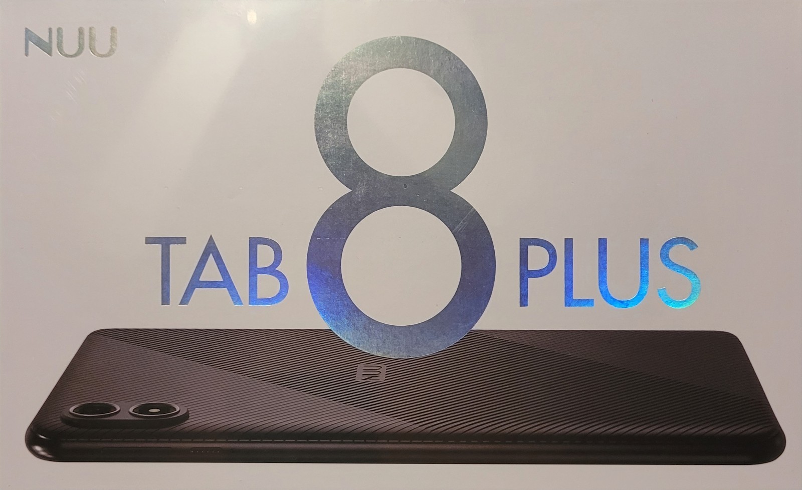 NUU Tab 8 Plus Tablet (Black) Brand New Sealed In Box