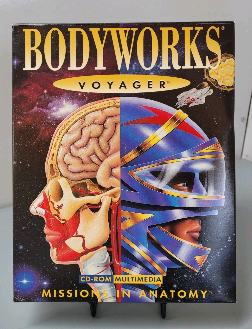 Bodywork’s Voyager PC CD-ROM Software Game Big Box RARE - COMPLETE Vintage