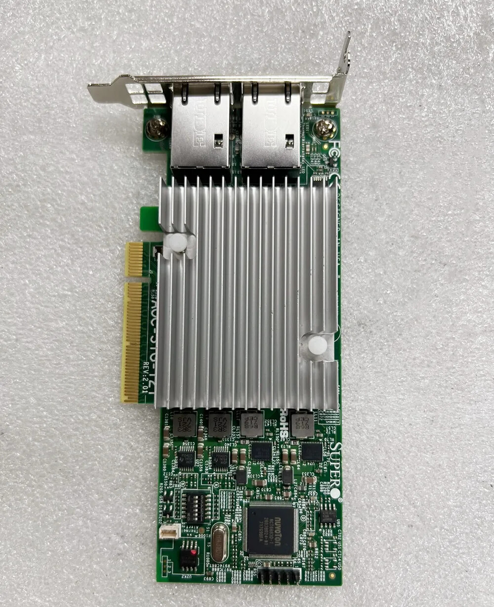 SuperMicro X540-T2 AOC-STG-i2T 2 Port 10G PCI-E Adapter Network Cards Card NIC