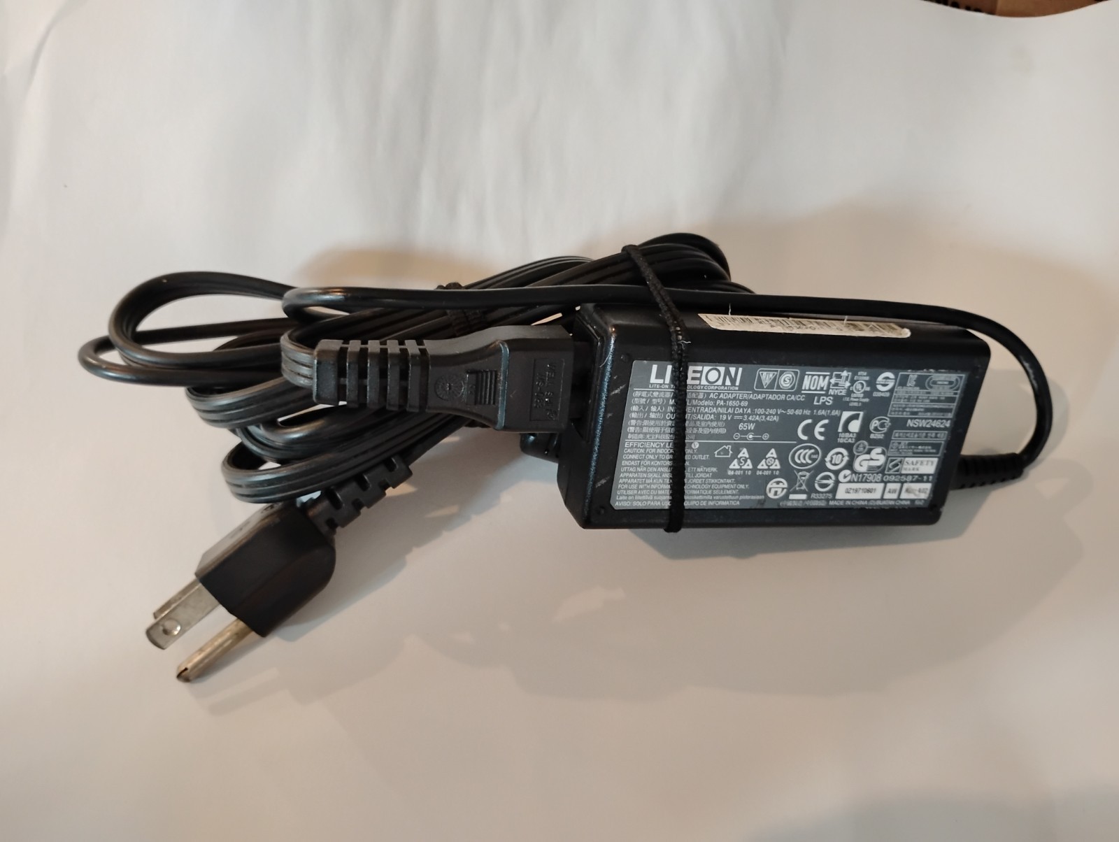 Genuine LiteOn for Acer Laptop Charger AC Adapter Power Supply PA-1300-04 30W