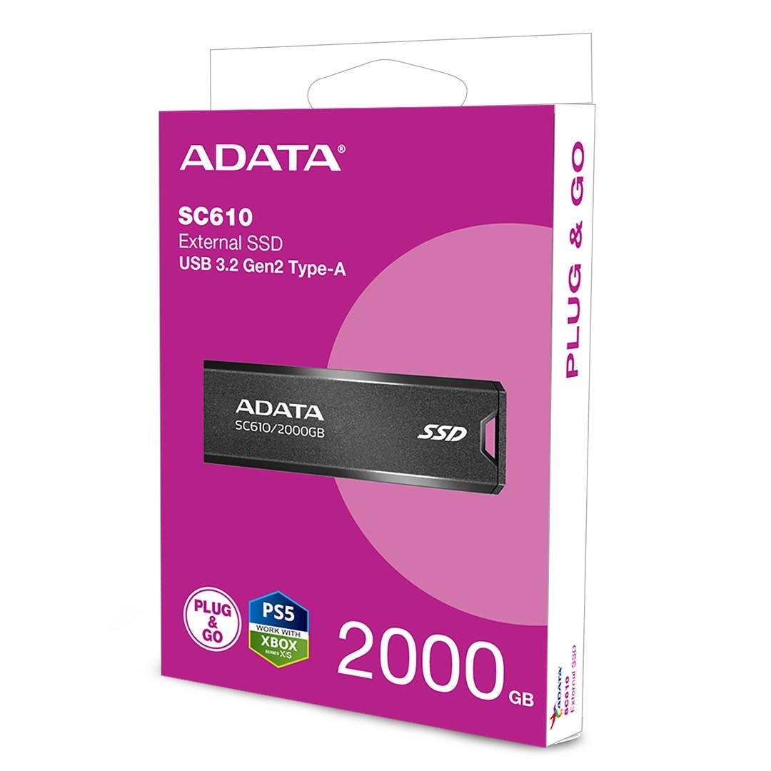 ADATA DYSK SSD SC610 2TB BLACK ADATA
