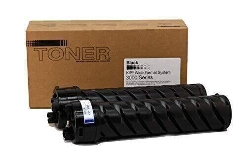 Toner for KIP 3000, 3000-103, Z050970010, Black, 2 ctgs