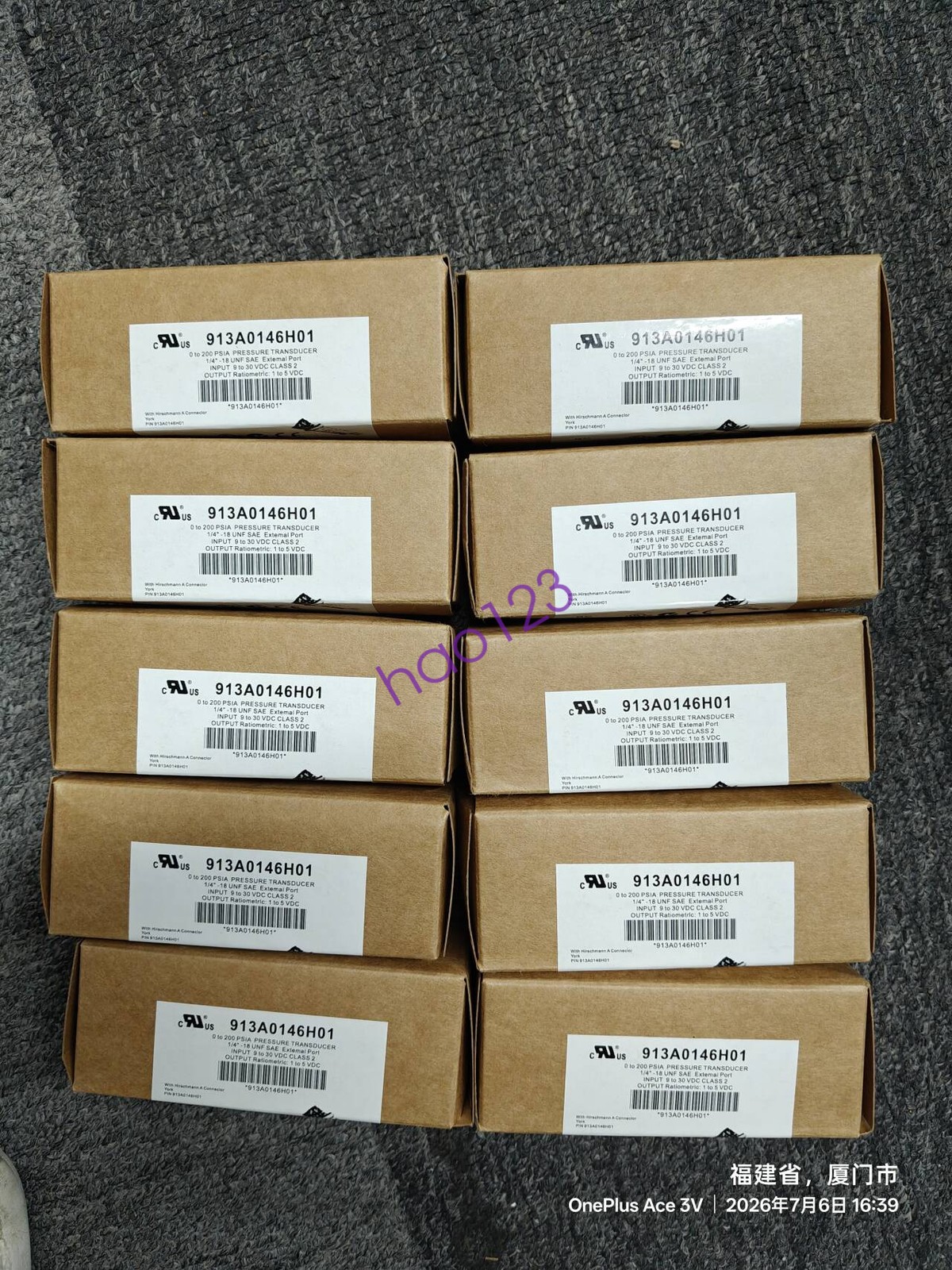 1pcs York Air Conditioning Pressure Transducer 913A0146H01 Johnson P499CDJA502
