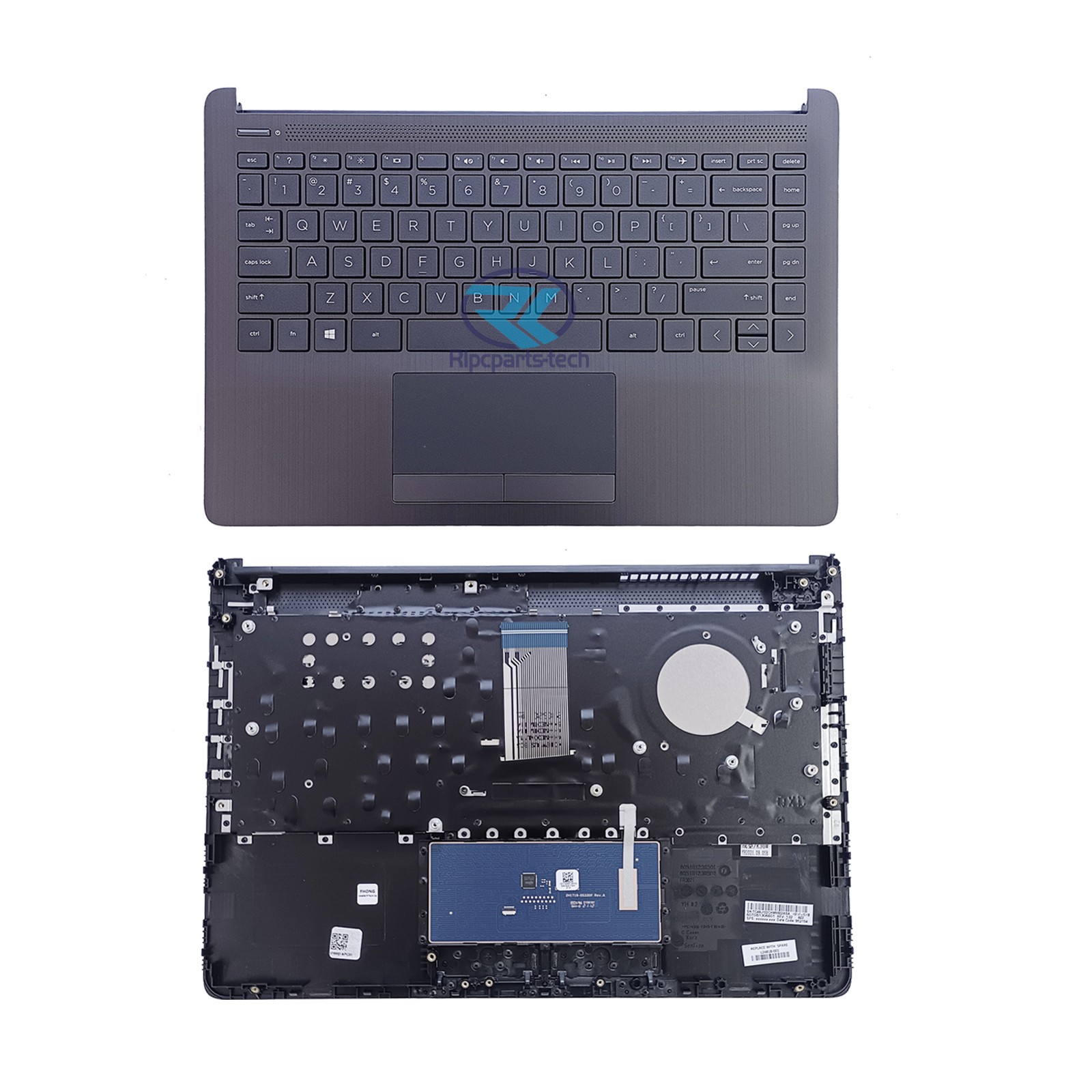 For HP 14-CF0006DX 14-CF0013DX 14-CF0012DX 14-CF Palmrest Keyboard Touchpad US
