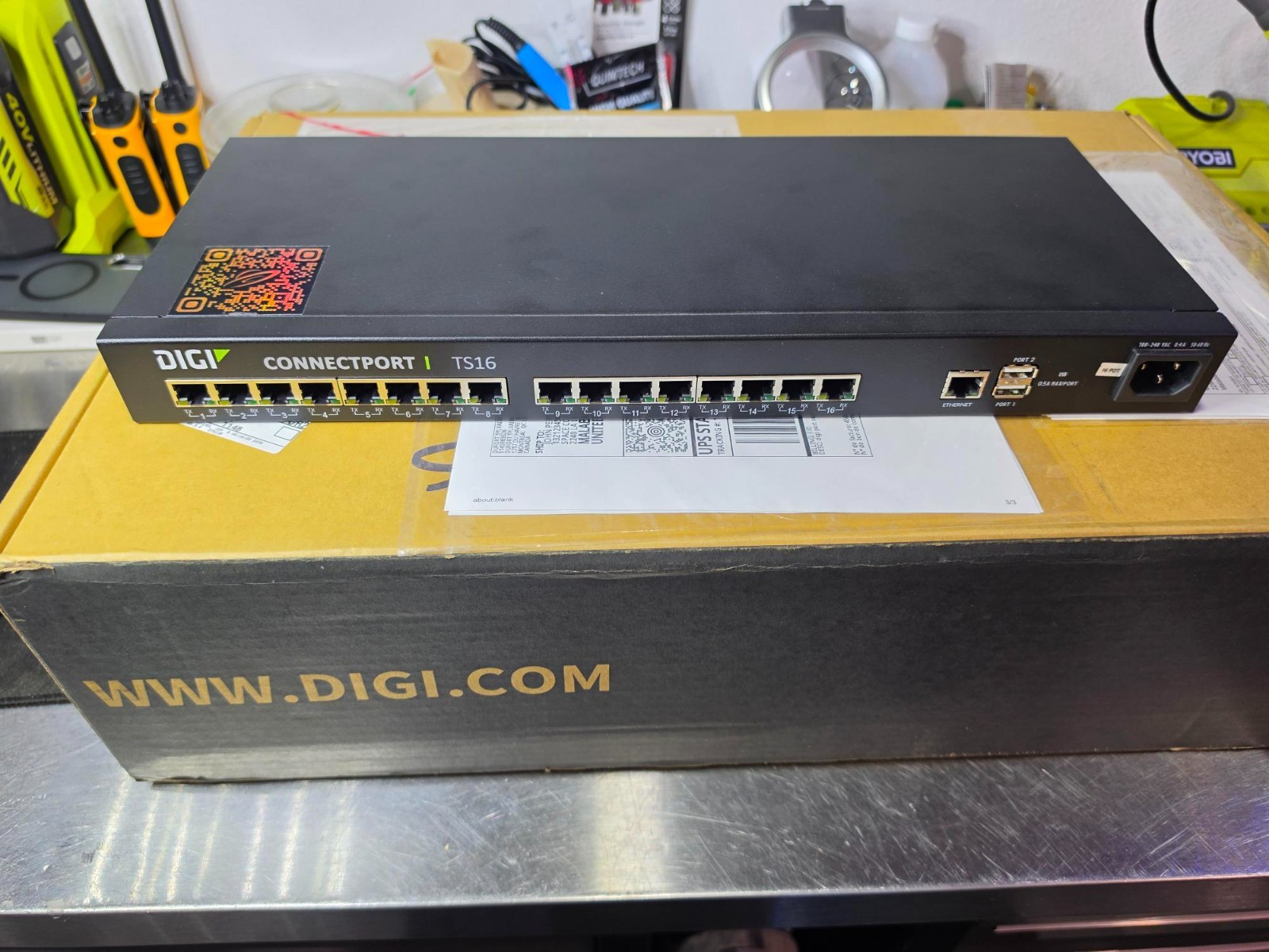  DIGI CONNECTPORT TS16 50001551-09 
