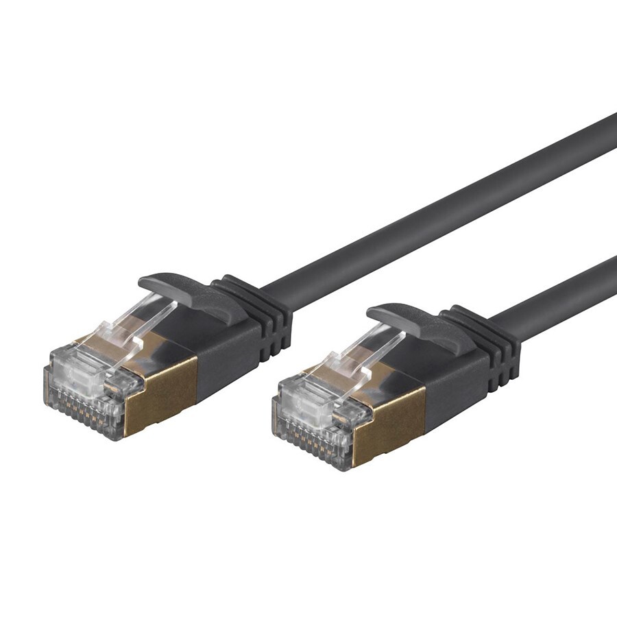 1FT - 50FT Slim Cat6A RJ45 Ethernet LAN Network S/STP Patch Cable 10G 36AWG LOT