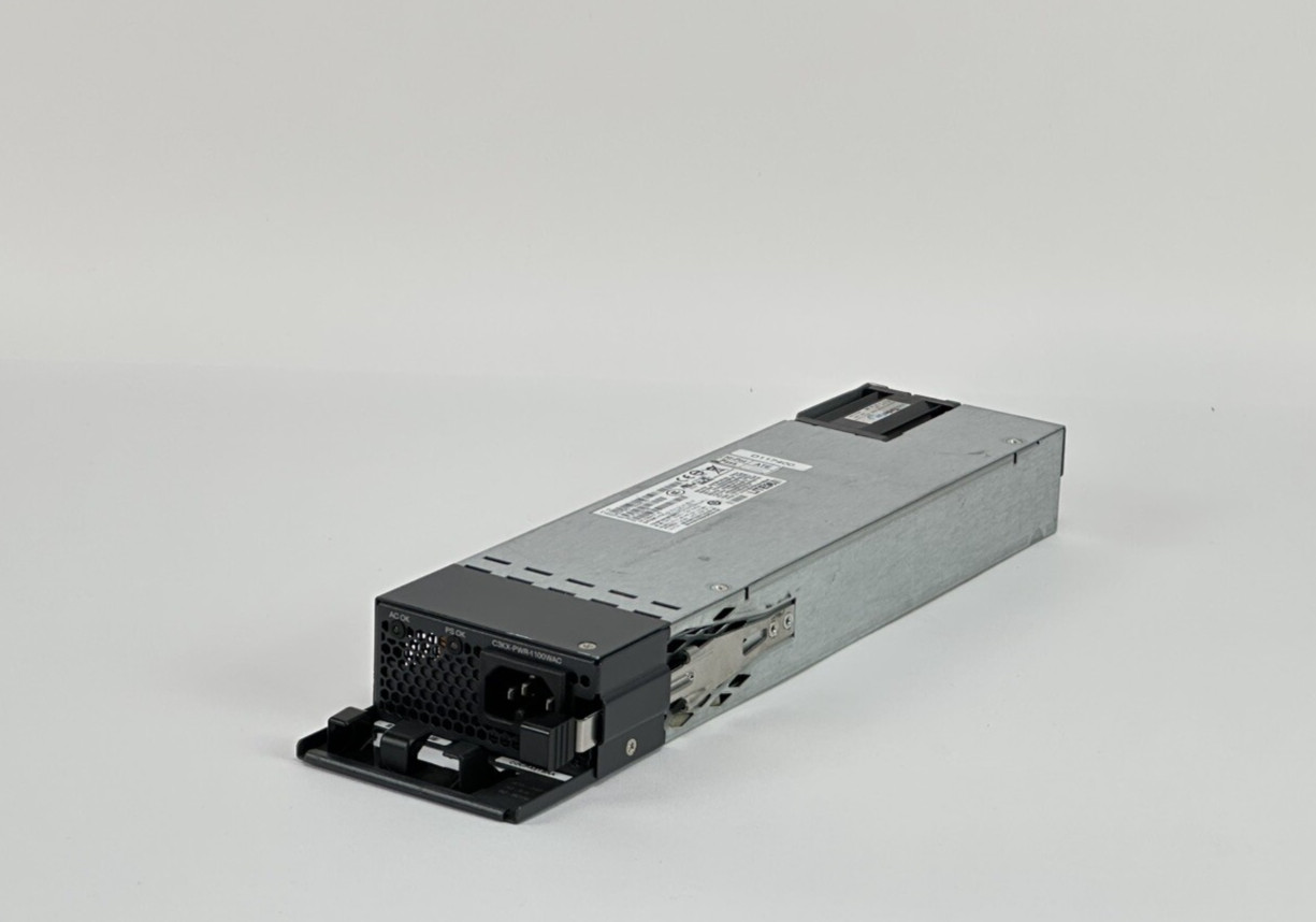 Cisco Catalyst C3KX-PWR-1100WAC 1100W AC Power Supply 3560x 3750x 3850 PSU