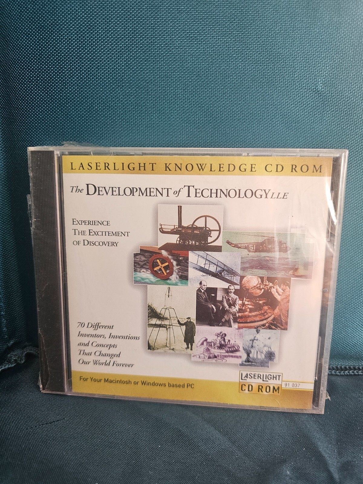 THE DEVELOPMENT OF TECHNOLOGY LLE (CD ROM, 1995) Vintage NEW, Sealed