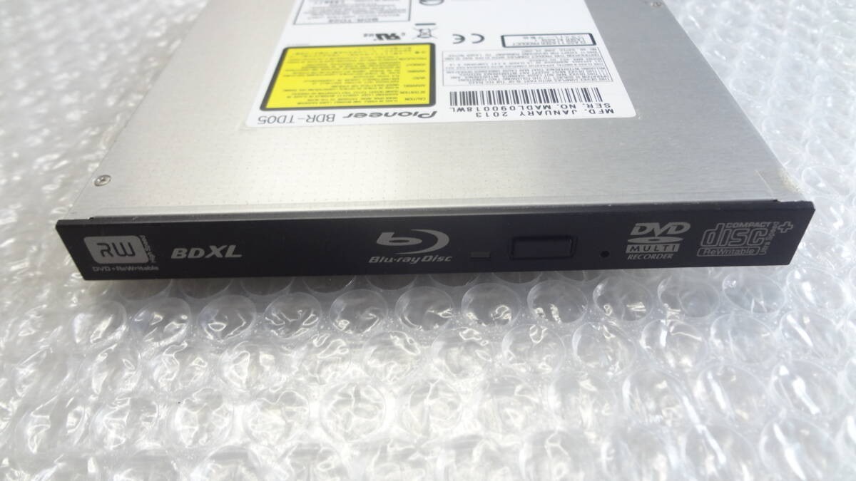 Pioneer BDR-TD05 Internal Slim Blu-ray BD DVD CD Writer Drive SATA 12.7mm Japan