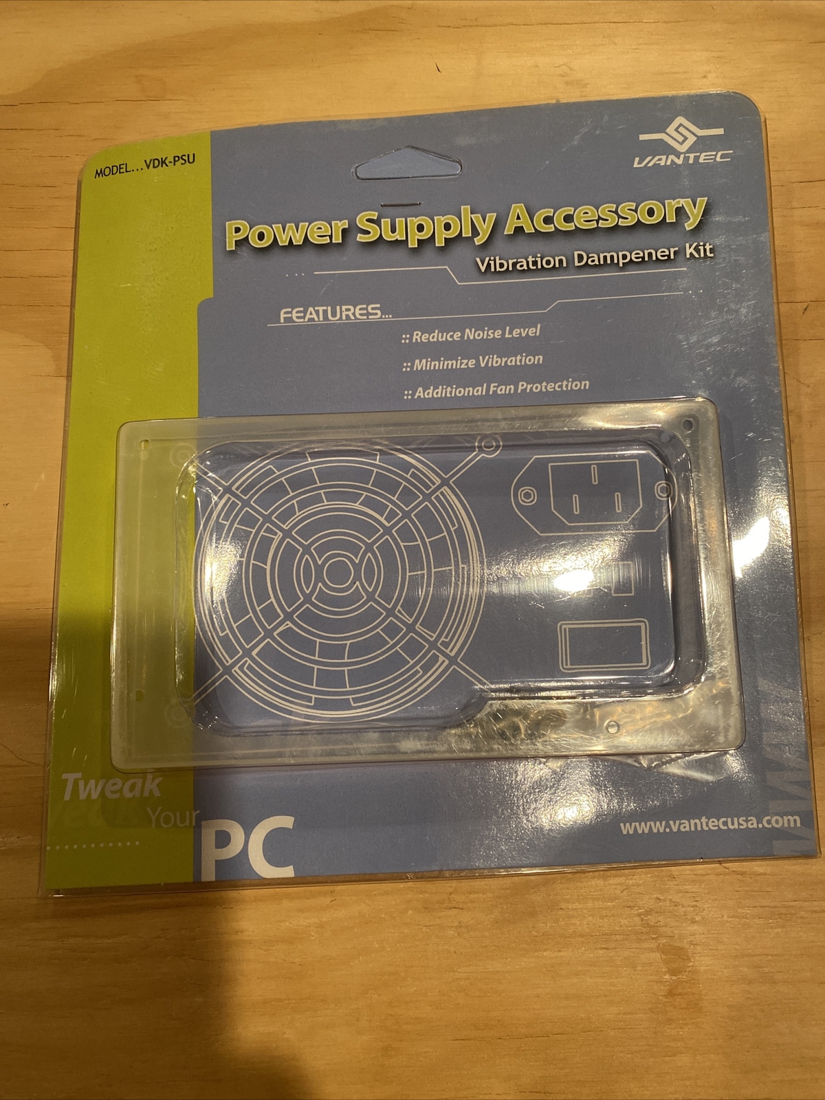 Power Supply Fan Vibration Dampener Kit Vantec Thermal Technologies