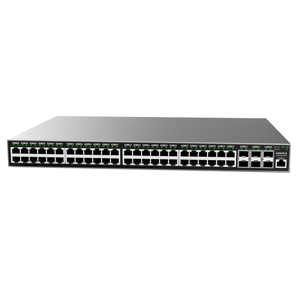 Grandstream GWN7816 48-Port Gigabit Layer 3 Managed Switch