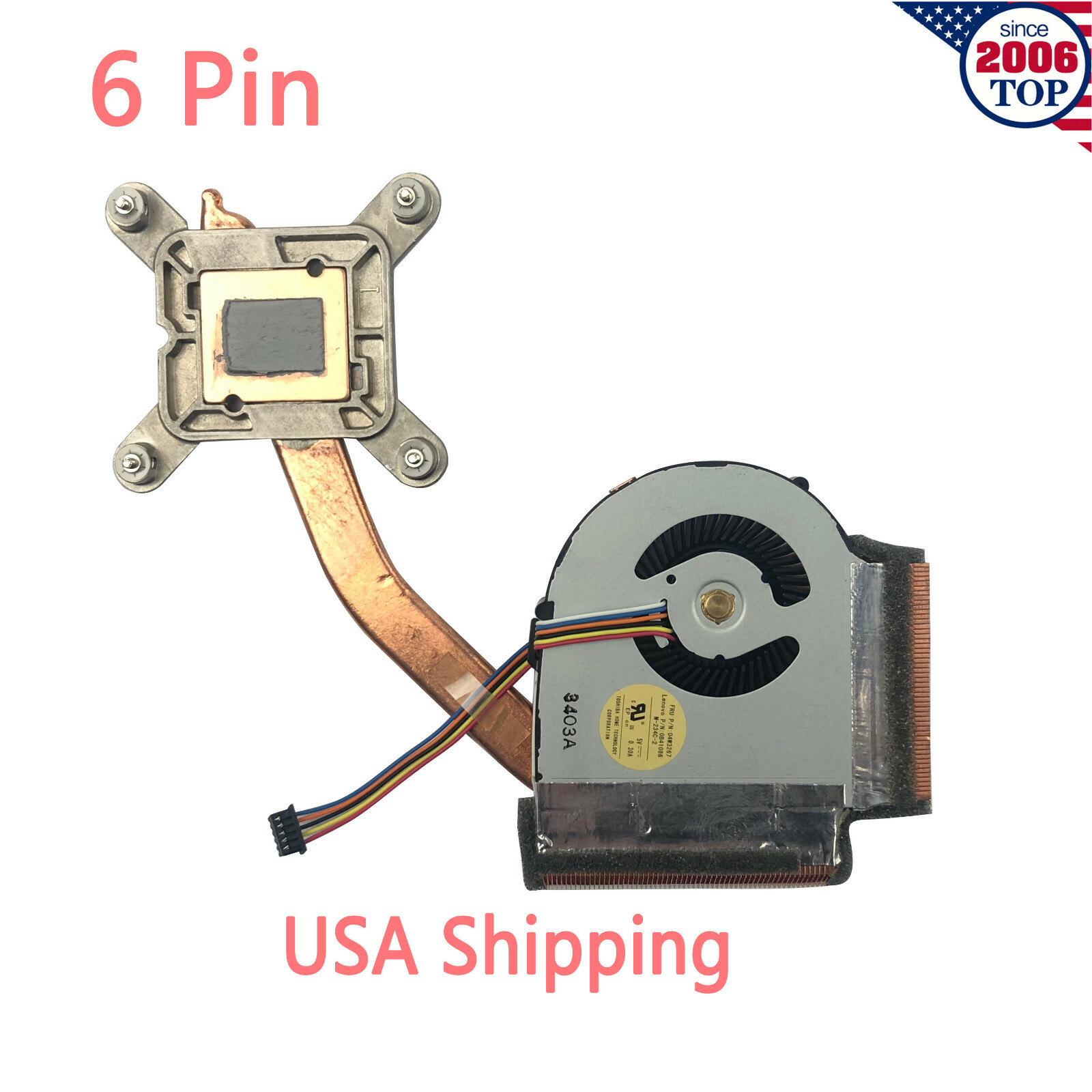 New CPU Fan & Heatsink for Lenovo ThinkPad T430 T430i 04X3787 04W3267 0B41086