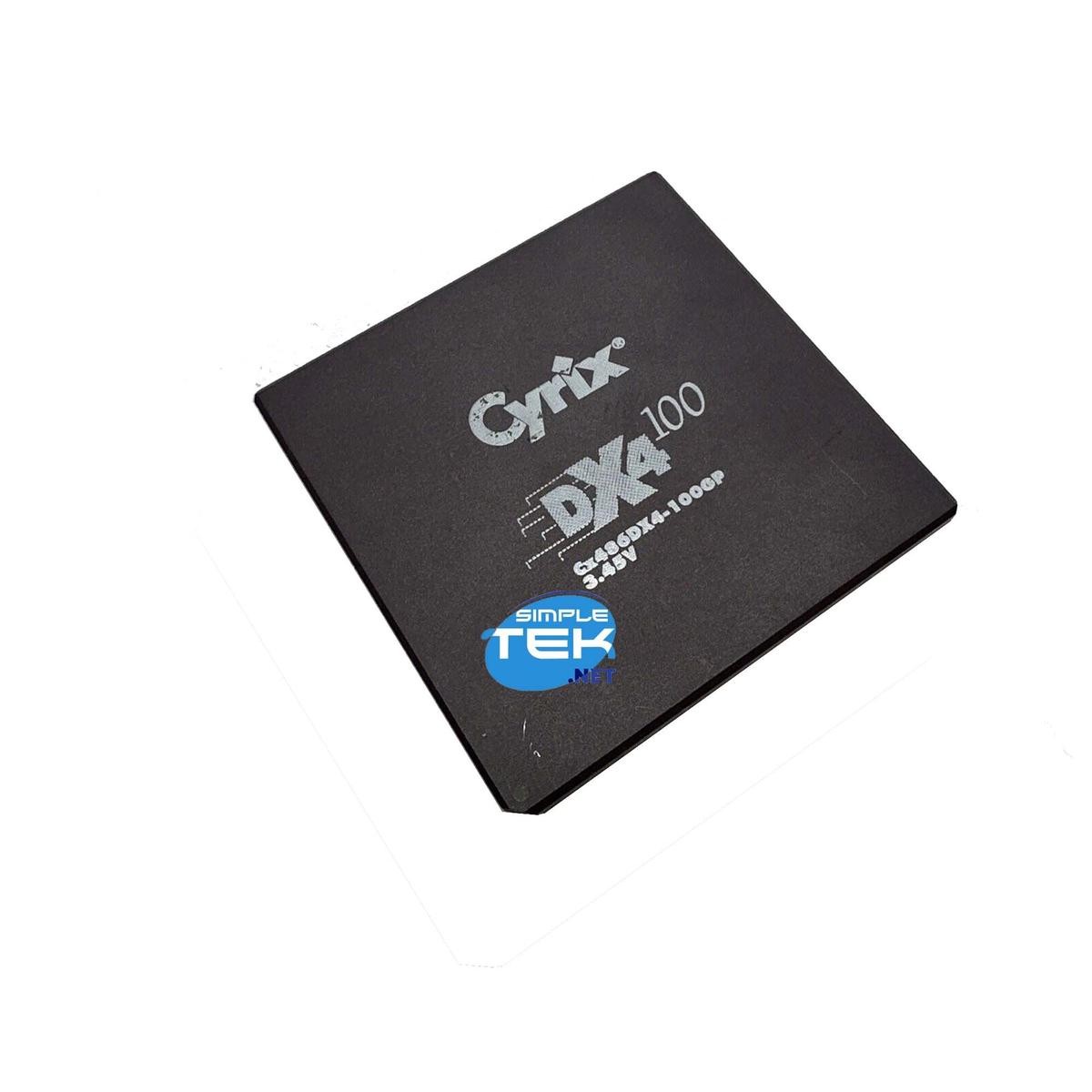 Cyrix Cx486Dx4-100Gp Pga168 100MHz Cpu Tray Vintage