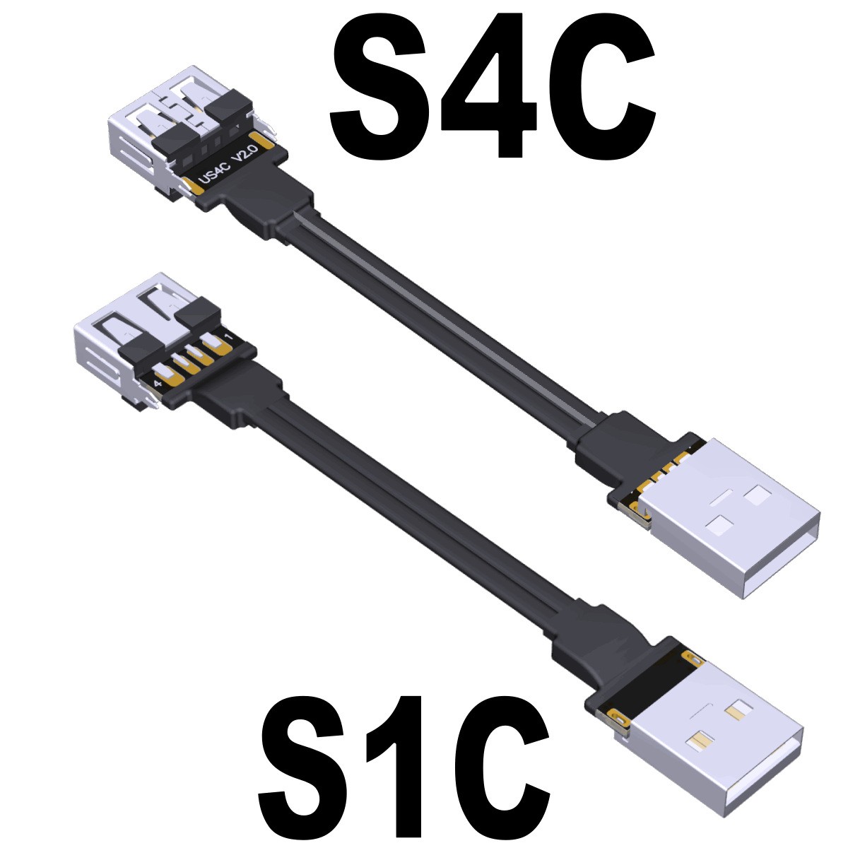 ADT USB2.0 Type-a Male to Female Female to Female High Current Power Supply Data
