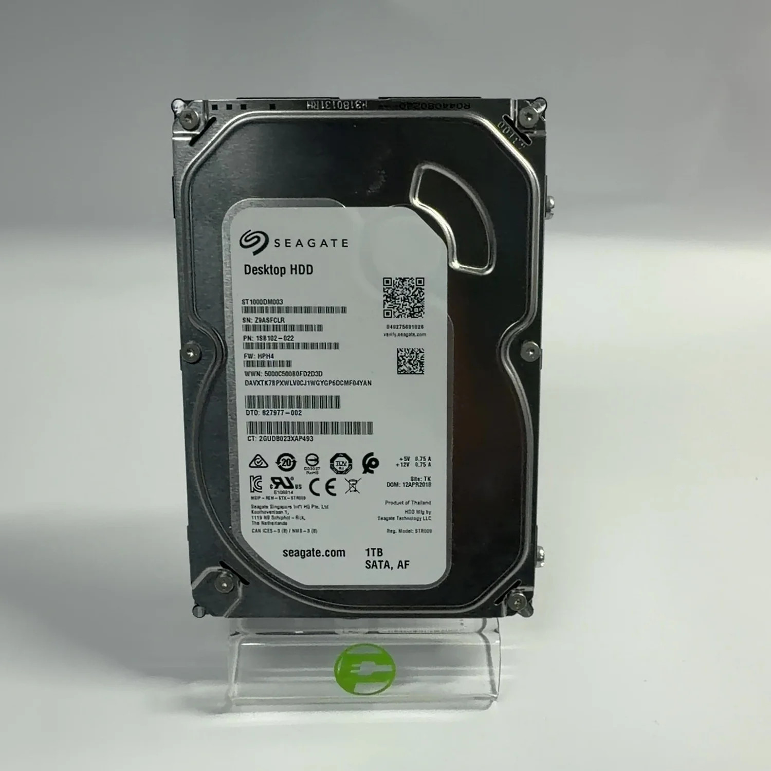 Seagate 3.5" ST1000DM003 1TB SATA III 6Gbps HDD 1SB102-022