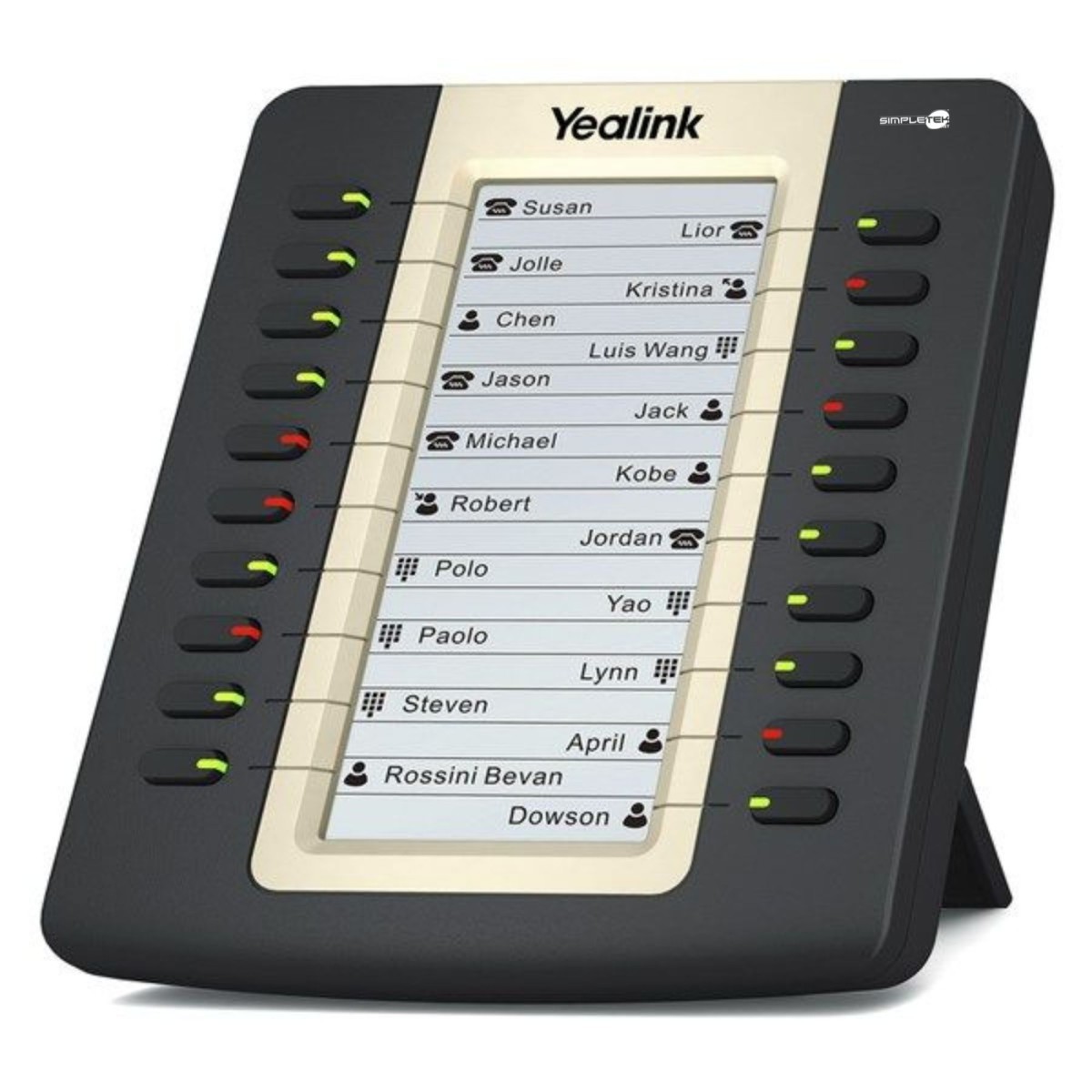 Yealink Exp20 20-Key Expansion Module for Sip-t27p Sip-t27g Sip-t29g_