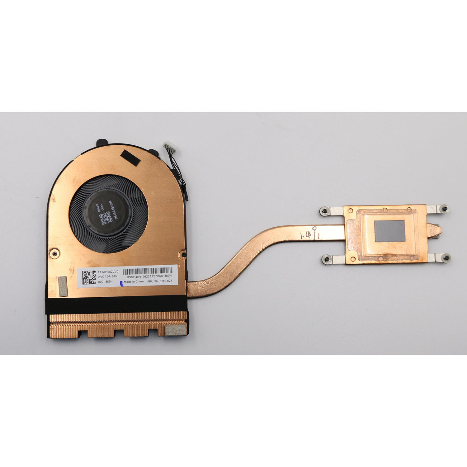 1PC  For Thinkpad E490 E590 E490S S3 UMA THM 02DL824 New Cooling Fan Heatsink