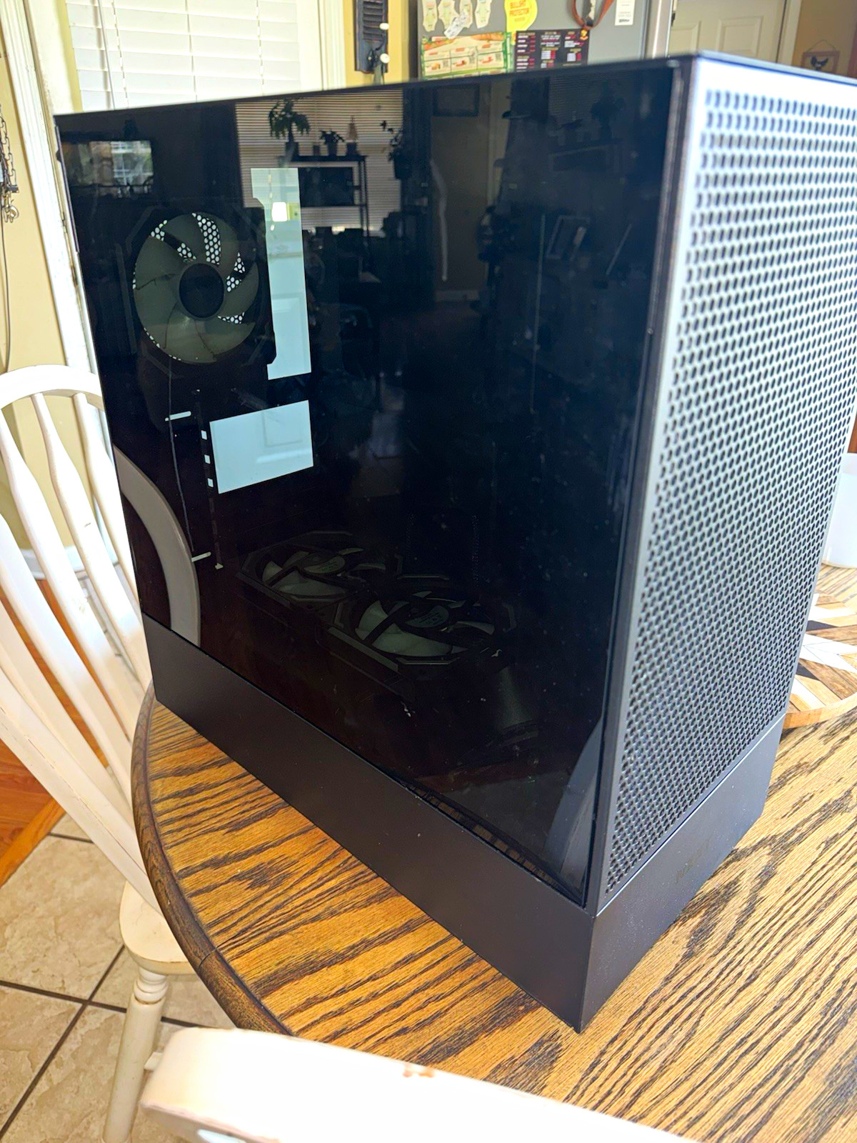 NZXT H510 Flow Black ATX Mid Tower Case Mesh Front Tempered Glass USB-C