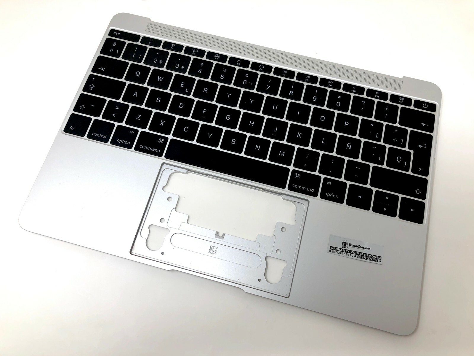12" MacBook A1534 SILVER Top case + Keyboard PalmRest 2016, 2017 - 661-06793