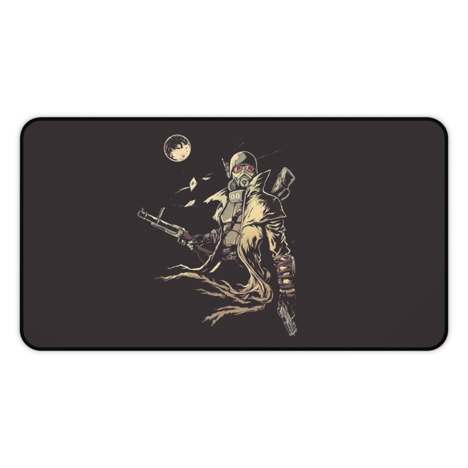 Fallout New Vega Minimalist Gaming Desk Mat Mouse Pad Playmat