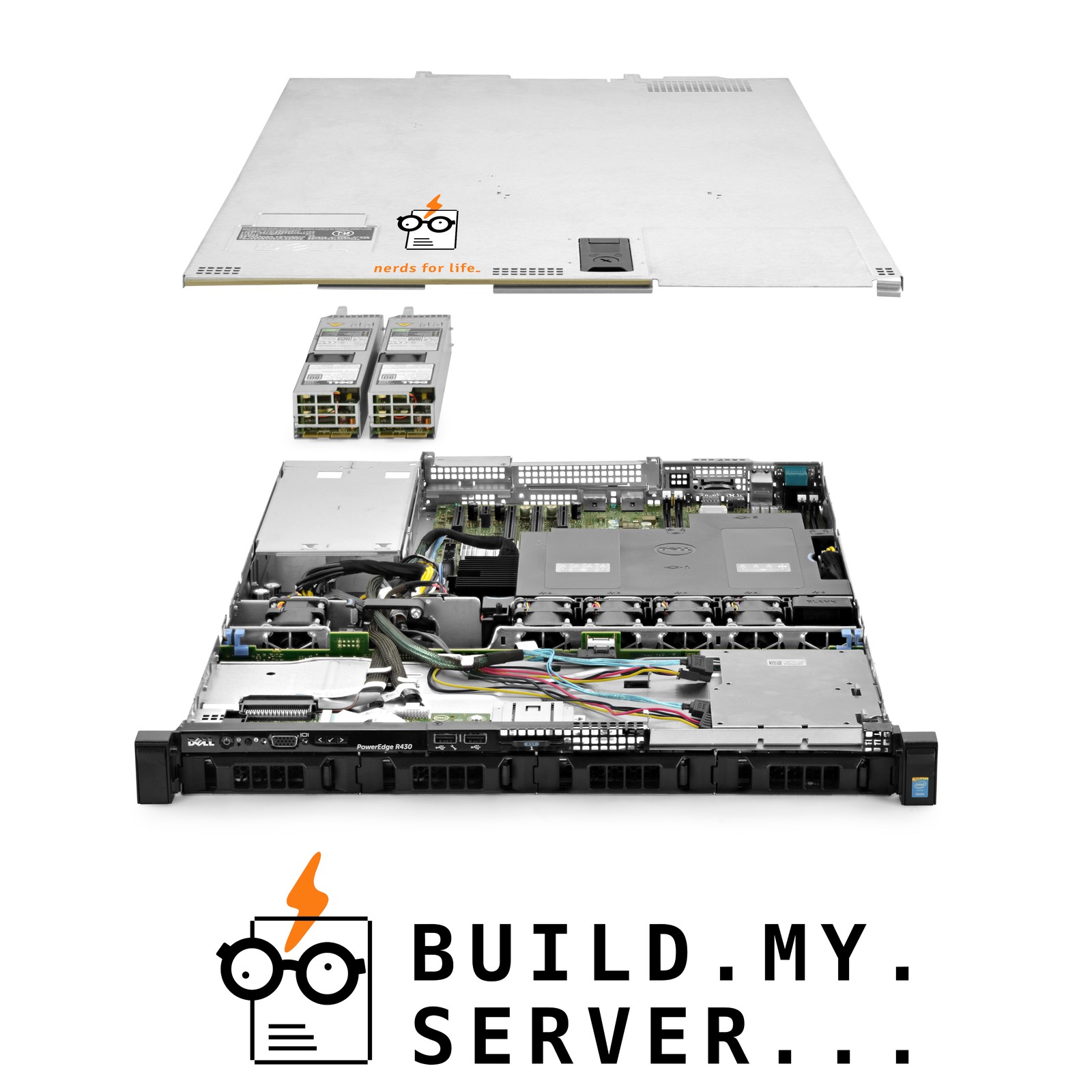Dell PowerEdge R430 4LFF + 2SSD Server 3.4Ghz 12-Core 64GB RAM 16TB Storage