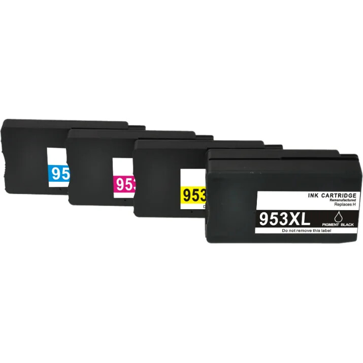 953XL compatible ink cartridge for HP OfficeJet Pro printer 4color/set