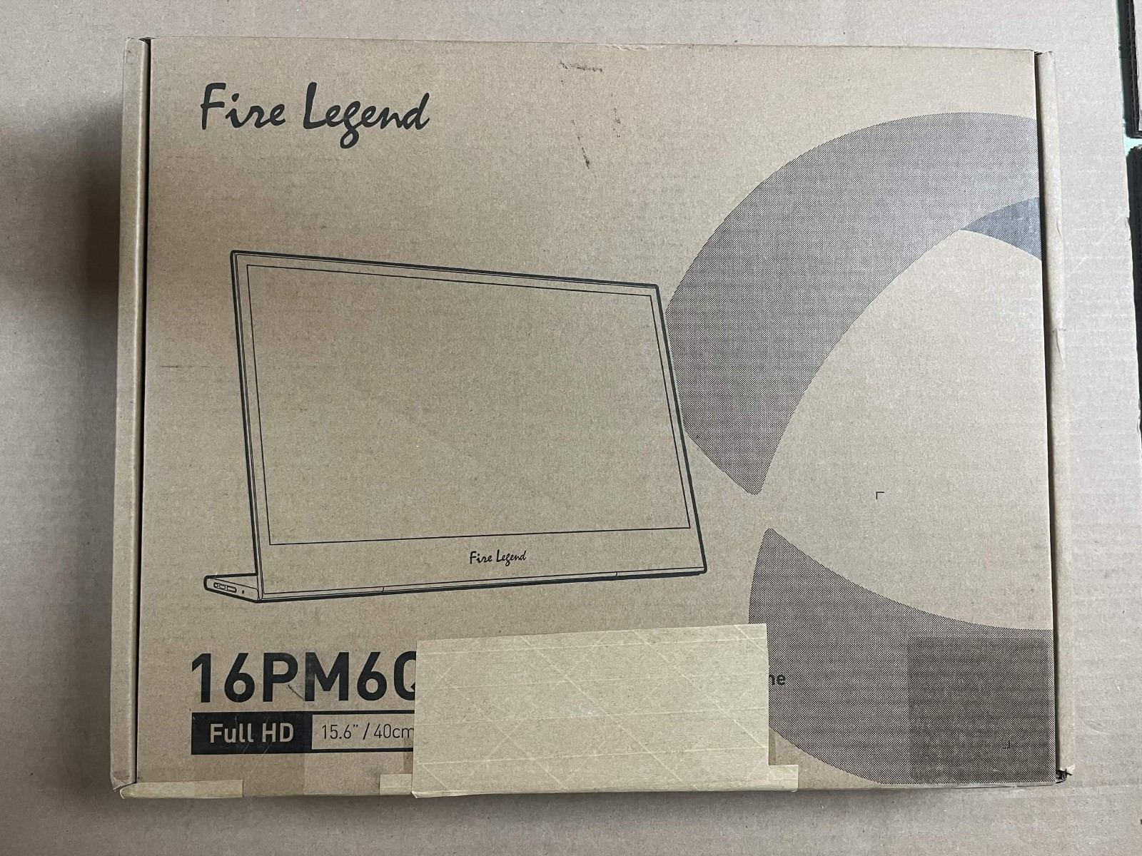 AOPEN Fire Legend Touchscreen 15.6 FHD IPS Portable Monitor Ultra Slim (16PM6QT)