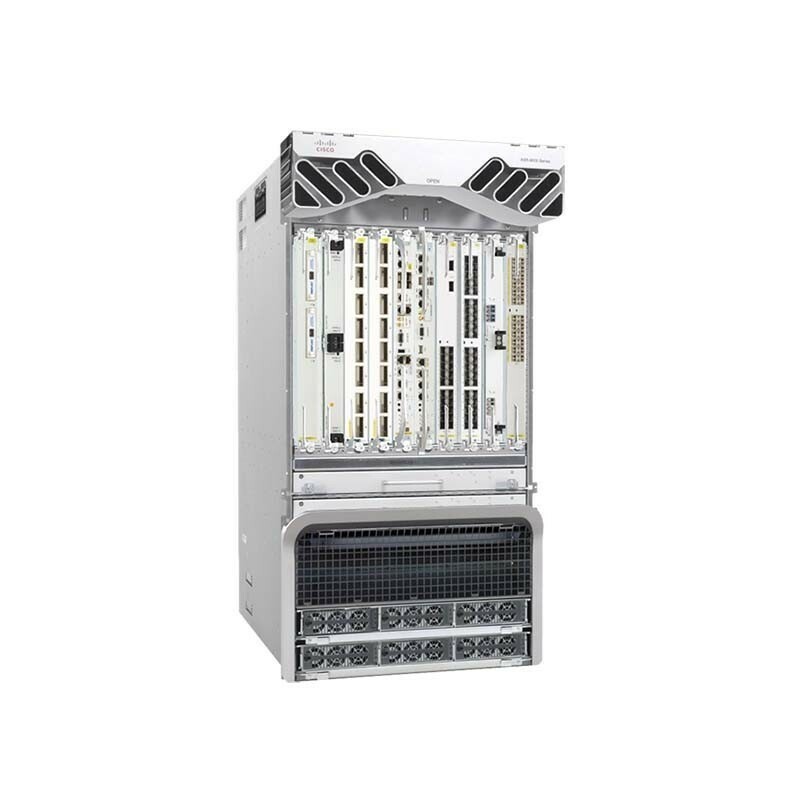 CISCO ASR-9010-DC w/ 2x A9K-RSP-8G, A9K-MOD80-SE, A9K-MPA-4X10GE, A9K-MPA-20X1GE