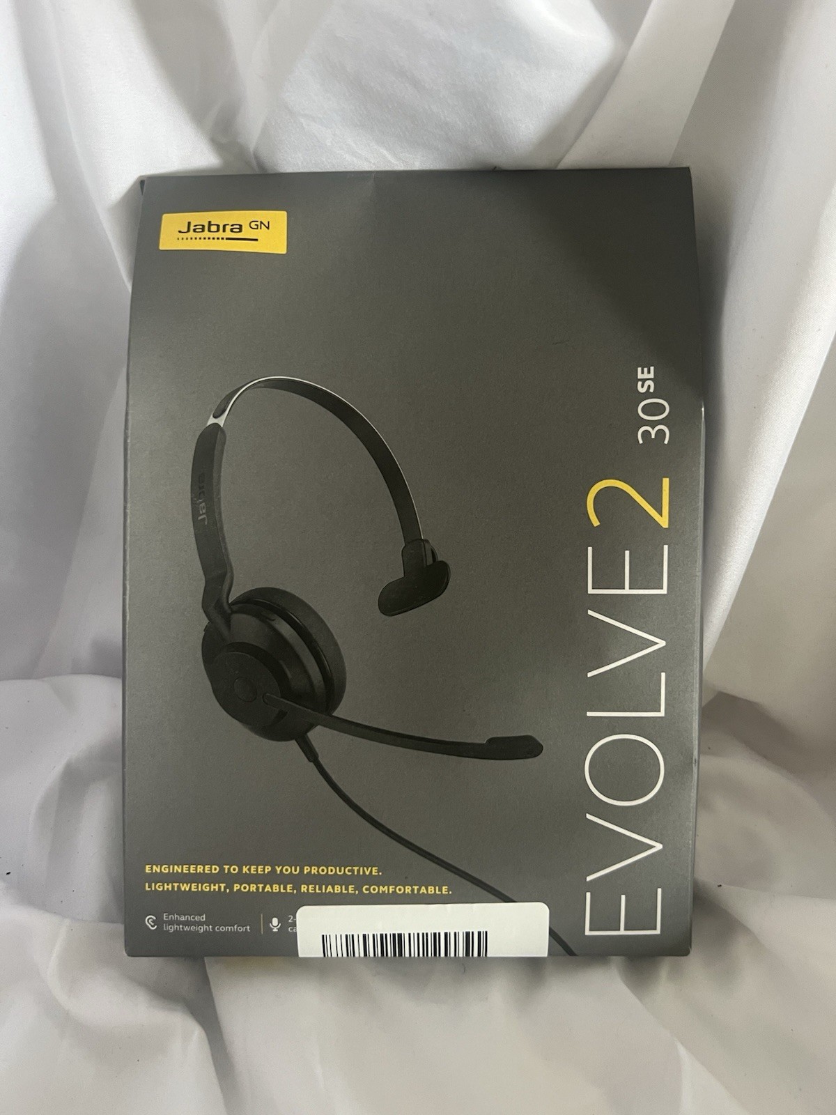 Jabra Evolve2 30 SE Wired Noise-Cancelling MS Mono Headset - NEW SEALED