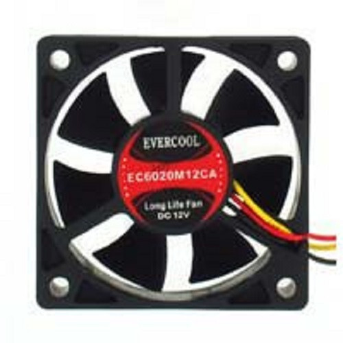 Evercool 60mm x 20mm EC6020M12CA Computer Case Ball Bearing Fan 3-Pin