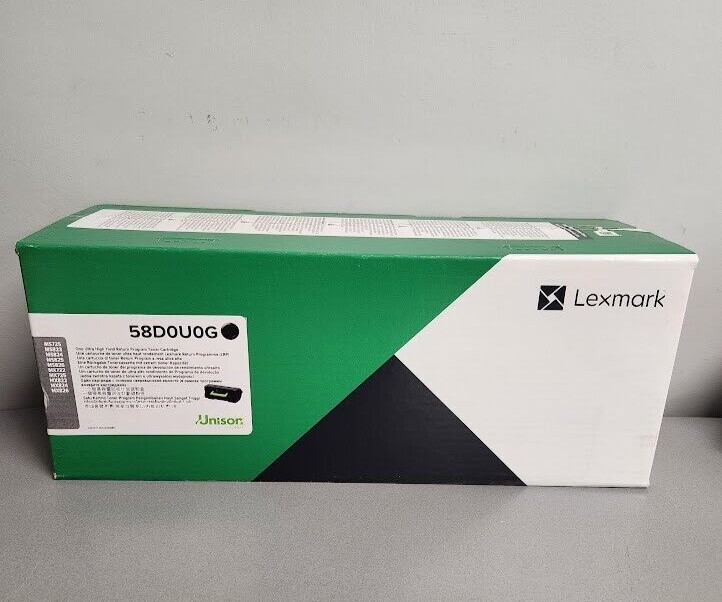 Lexmark 58D0U0G TAA-Compliant Ultra High Yield Black Toner Cartridge Toner