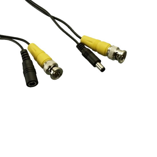 50-200Ft BNC RCA Video 26AWG+DC Power 24AWG Security Cam Cable CCTV Surveillance