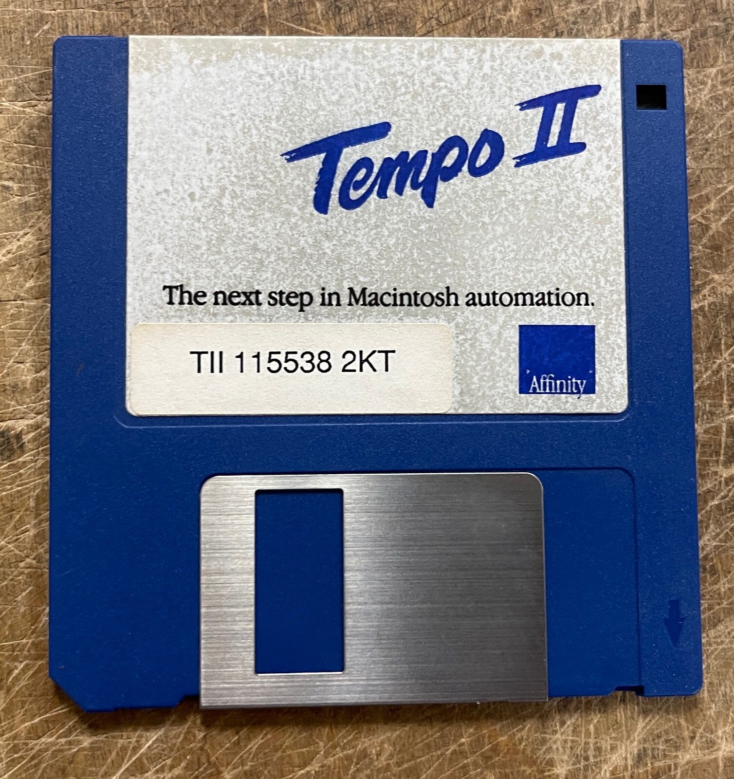 Affinity Tempo II for Macintosh Installlation Floppy TESTED and WORKING