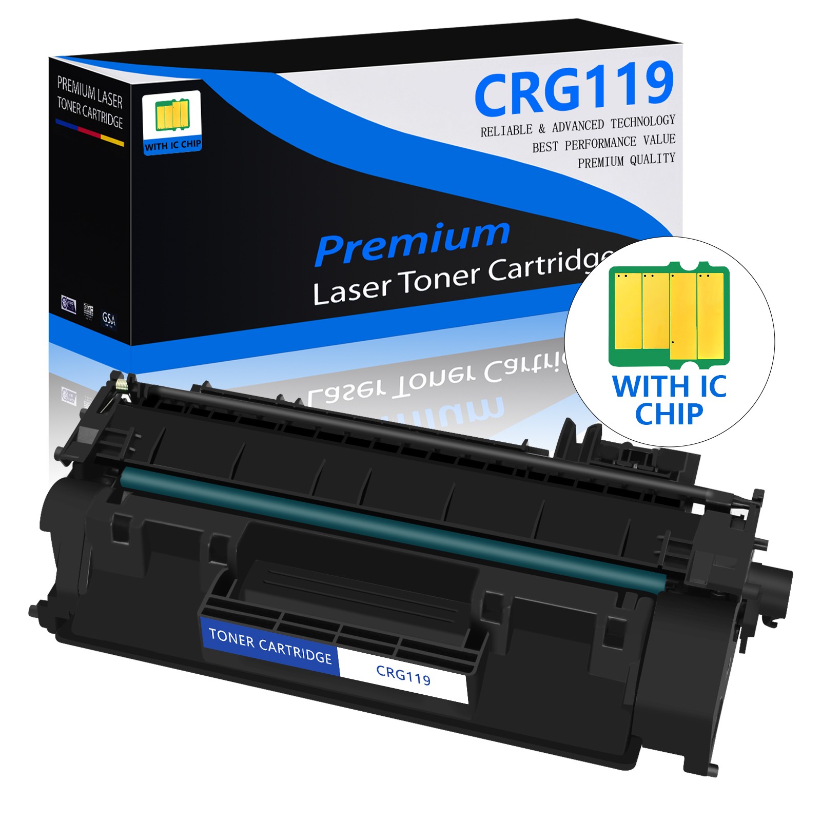 CRG119 Toner Cartridge Black For Canon 119 ImageClass LBP6670dn MF6160dw Copier