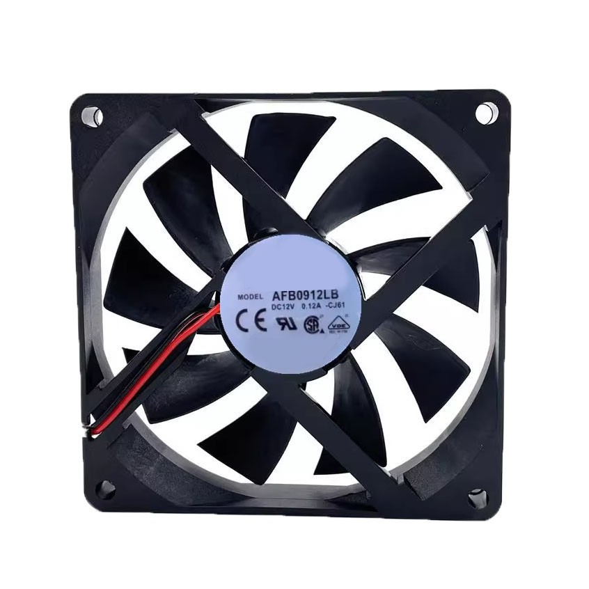 Cooling Fan For DELTA AFB0912LB-CJ61 90*90*15MM DC12V 0.12A 2lines New