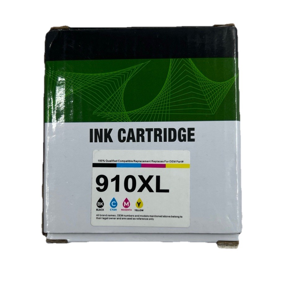 4 Pack 910XL Ink for HP OfficeJet Pro 8020 8028 8025 OfficeJet 8022 8010 Printer