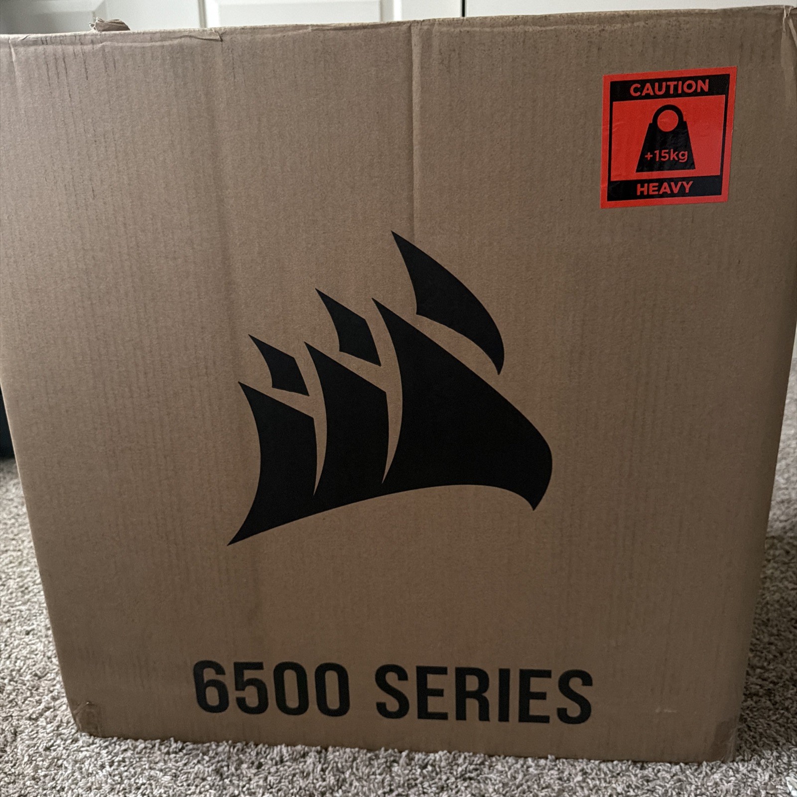 CORSAIR 6500D Airflow Tempered Glass Super Mid-Tower Case ATX Dual Chamber White