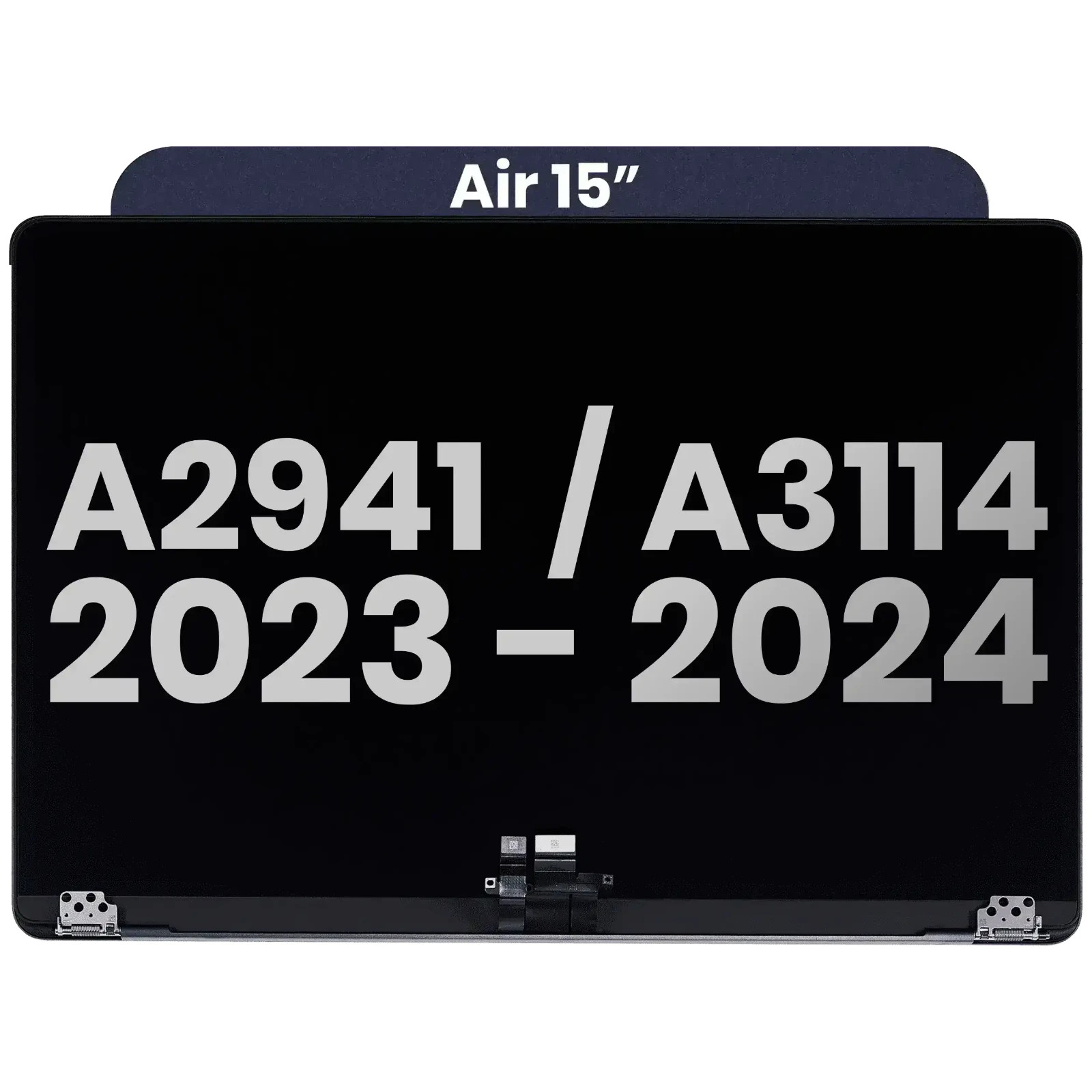 Genuine OEM Complete LCD Display for Air 15"/installed Lid Angle Sensor cable