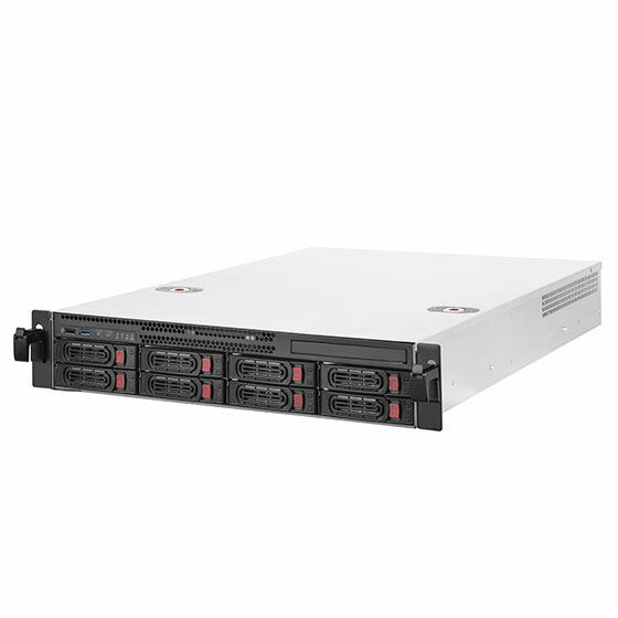 Silverstone RM22-308 2U 8Bay Mini-SAS HDD HOT SWAP E-ATX/SSI-EEB RACKMOUNT CASE