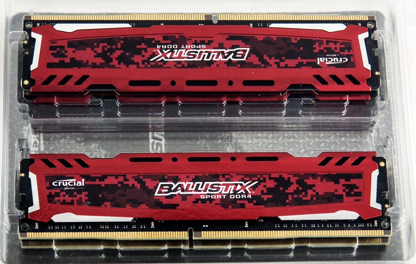 Micron Ballistix BLS16G4D240FSE.16FBD  32GB(2x16GB) 2400MHz