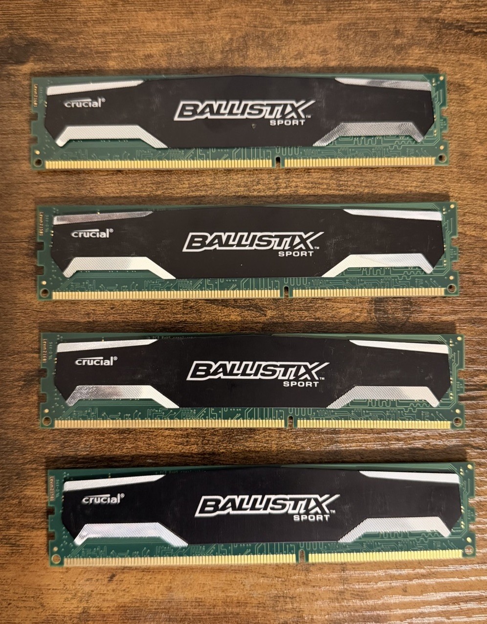 Crucial Ballistix Sport 8GB (4x2GB) DDR3-1600 240-Pin UDIMM Unbuffered