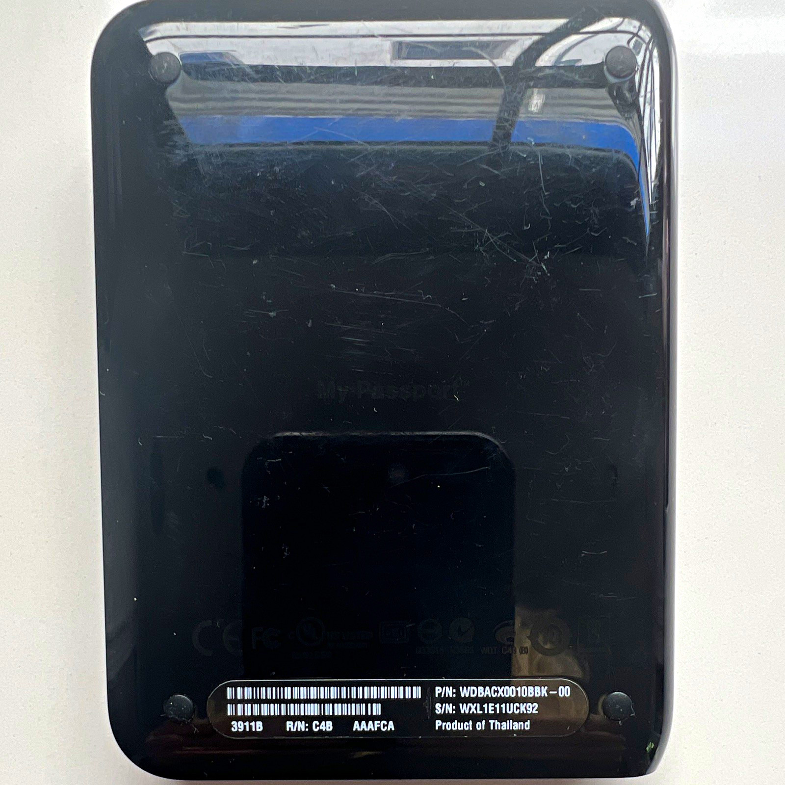 Western Digital WD My Passport 1TB USB 3.0 External HDD Black