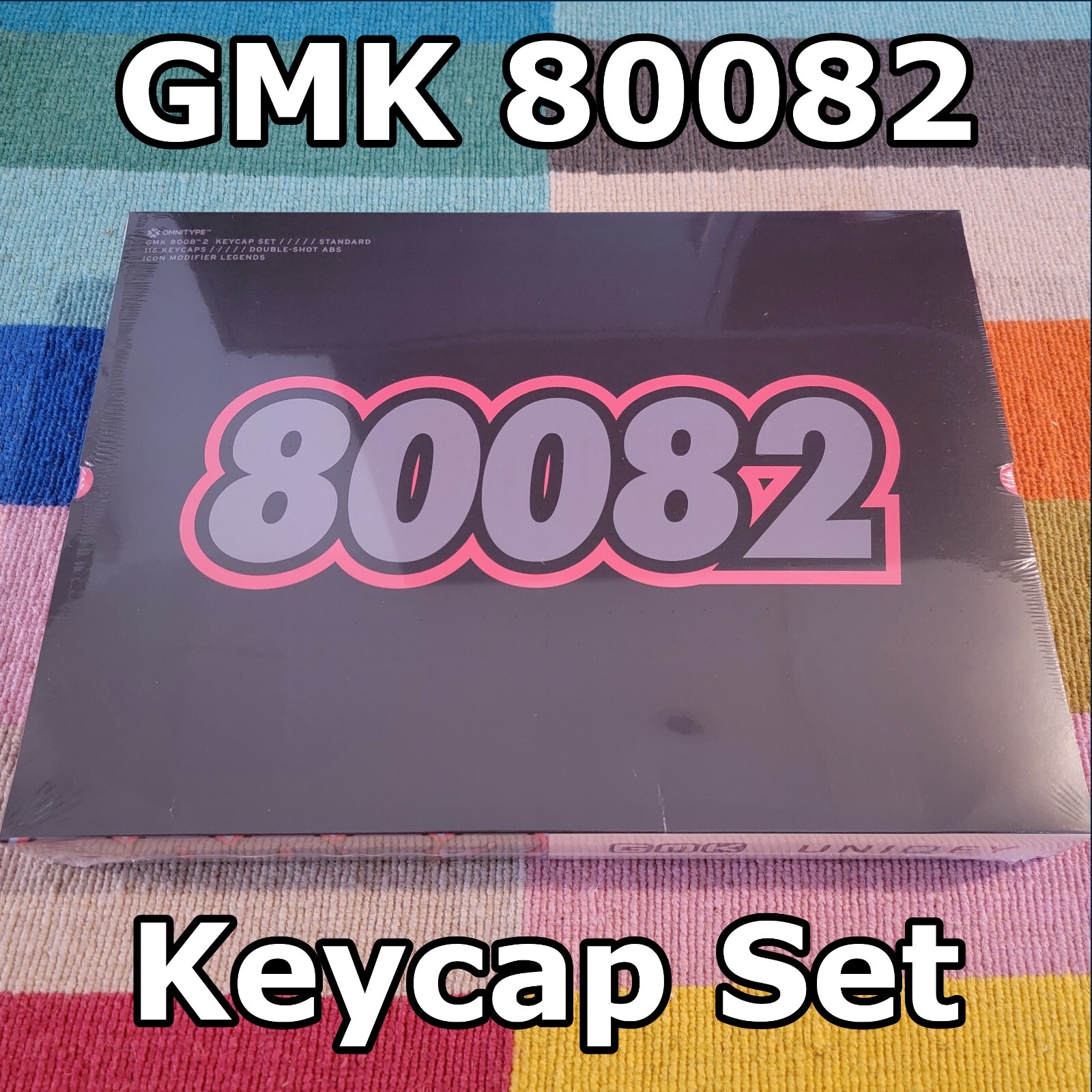 GMK 80082 - SEALED BASE SET - Double Shot ABS Keycaps For Keyboards