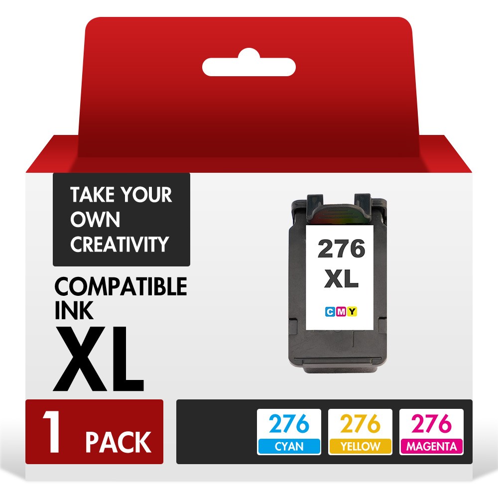 1-3Pack PG-275XL CL-276XL Ink Cartridge compatible for Canon PIXMA TR4720 TS3520