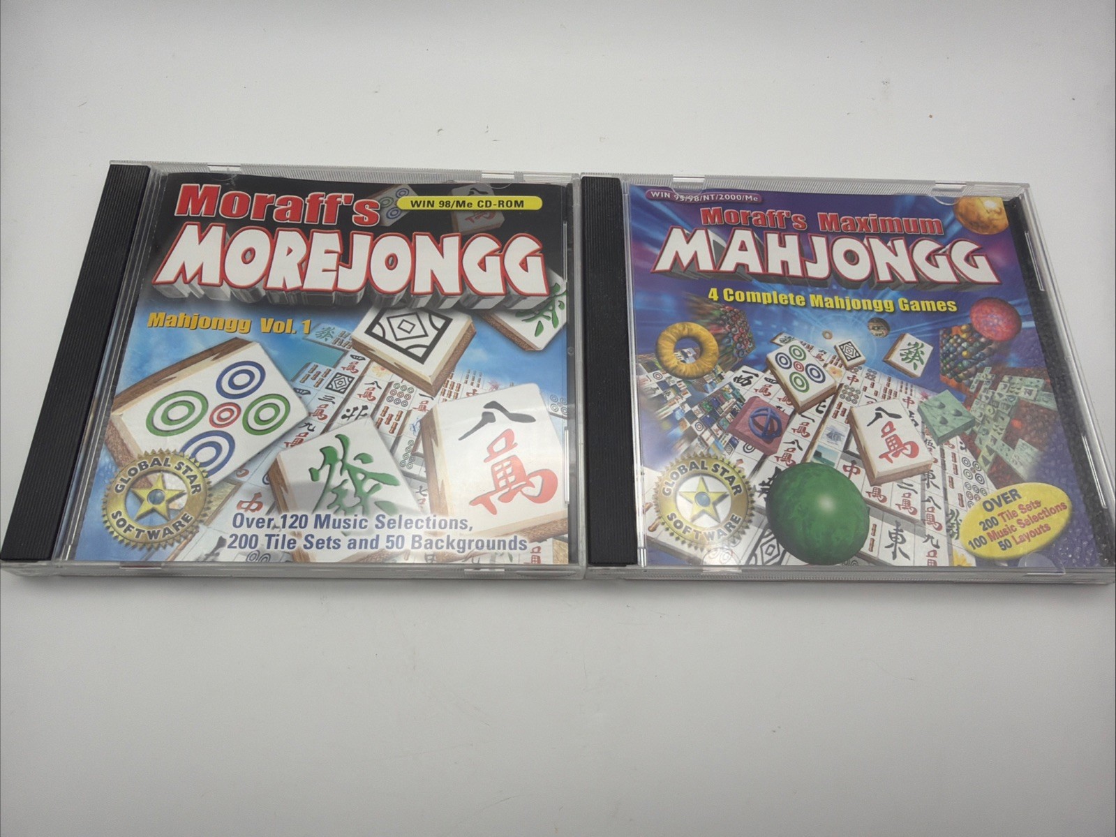 Lot of 2 Mahjongg PC Games - Mah Jong Quest 2 And Ultimate Mahjongg - 