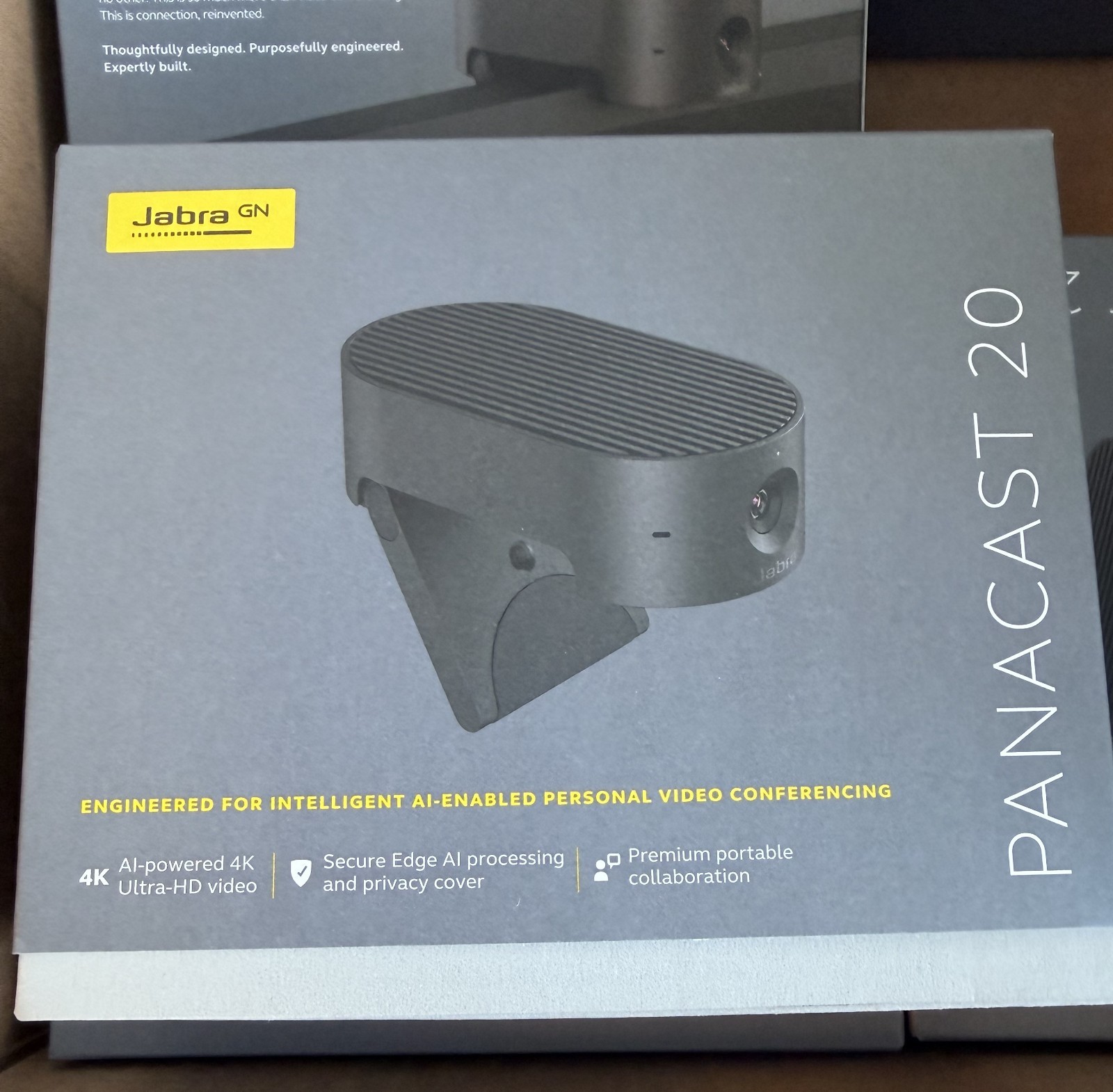 New Jabra PanaCast 20 AI-Powered 4K Ultra-HD Video Conferencing Camera 8300-119