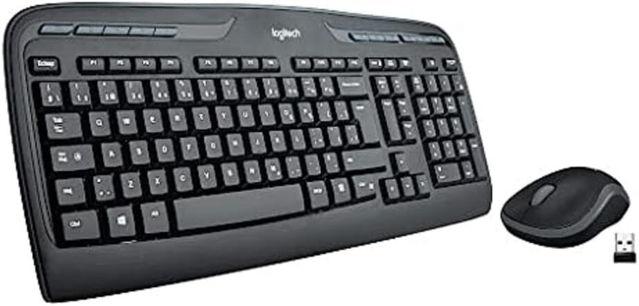 Logitech MK320 Wireless Keyboard & Mouse Combo - French Canadian