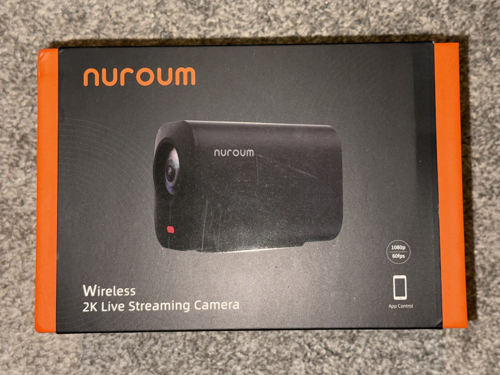 Nuroum VM33 Wireless 2K Live Streaming Camera 1080p 60fps App Control NEW