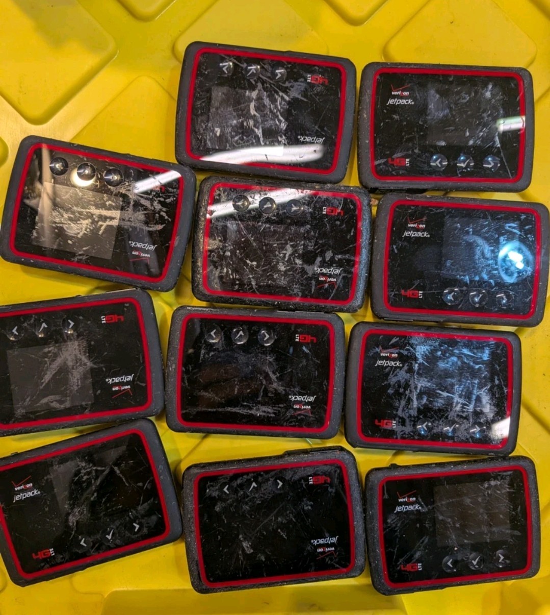 Lot of 10 Novatel Verizon MiFi 6620L Jetpack 4G LTE Mobile Hotspot