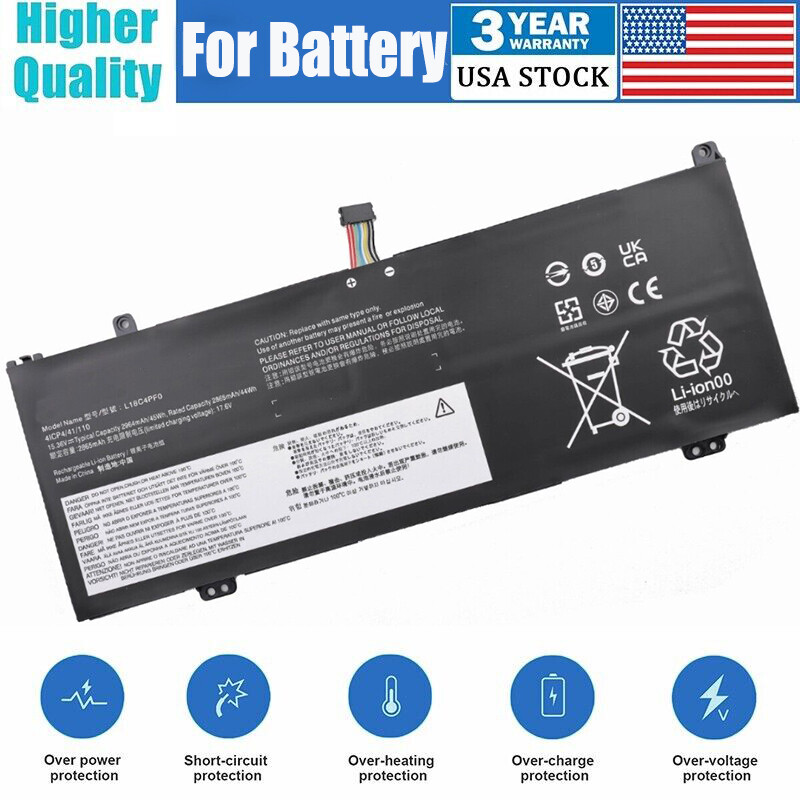 L18M4PF0 L18C4PF0 L18D4PF0 Battery For Lenovo ThinkBook 13s 14s series 14s-IWL